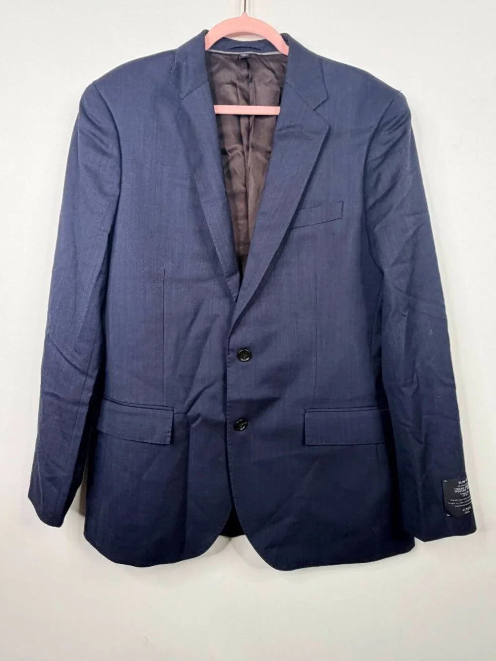 NWT J. Crew Ludlow Slim-fit Suit Jacket in Italian Stretch Worsted Wool #A3827